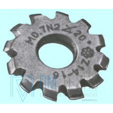 Фреза m 1,25 №3 50х16х4,5 Р18 20 град, Z=14