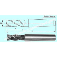 Фреза Концевая d16,0х 80х160 к/х  Р6М5  Z=3 КМ2