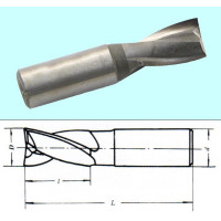 Фреза Шпоночная d 7,0х15х56 ц/х Р6М5