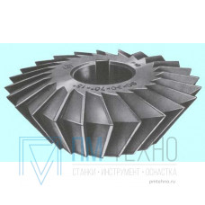 Фреза Двухугловая несимметричная  90х30х27мм, 85°(70°+15°) Р18 Z=24
