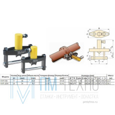 Разъемник фланцев гидравлический усилие  5,0т (HHP-538) 