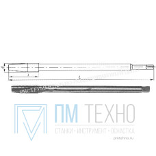 Метчик Гаечный М16 х 1,5 Р6М5 (без маркировки марки стали)