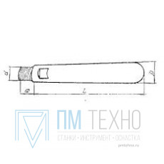 Рукоятка 13х 65, М8х1,25