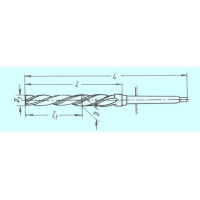 Развертка d34,0х25,2х220х364 к/х котельная машинная Р9 КМ4