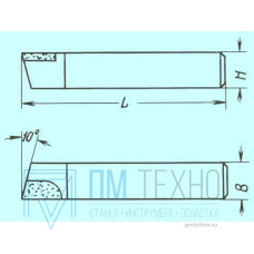 Резец Проходной упорный прямой 25х16х140 Т5К10