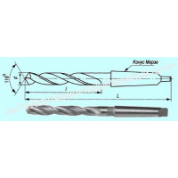 Сверло d  8,0х 20х 90 к/х ЭП688 порошковая сталь укороченное