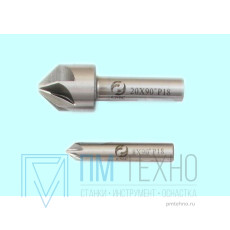 Зенковка d 16,0х20.0х 56 конус  90° dхв=10мм Р18 ц/х Z=6 DIN335A 